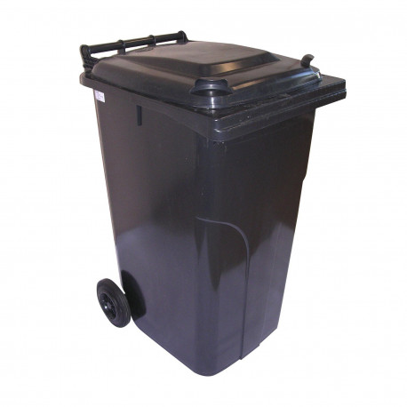 Kontejner na odpad PVC 240L černý