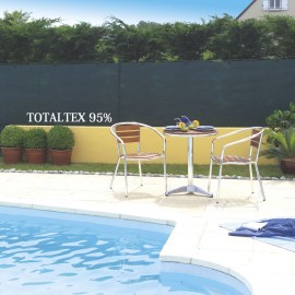 Síť stínící TOTALTEX 1x5m zelená