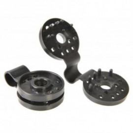 Klip na stínicí síť černý 30ks/bal