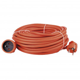Prodlužovačka 1x30m 230V oranžová