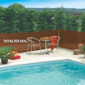 Síť stínící TOTALTEX 1x5m hnědá