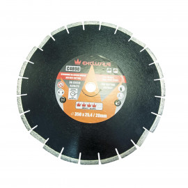 Diamantový kotouč na asfalt 350x25,4 mm, výška segmentů 10 mm