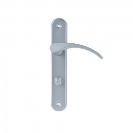 Klika VIOLA 72 WC Stříbrná