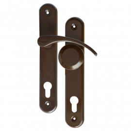 Klika VIOLA 72 klika/koule pravá vložková Hnědá