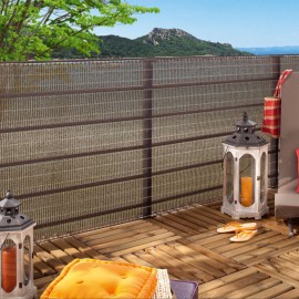 Síť stínící HAVANA 1x5m hnědá