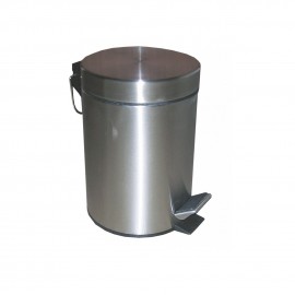 Nerezový koš nášlapný 3l