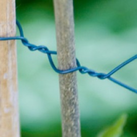 Drát poplastovaný 1mmx50m zelený