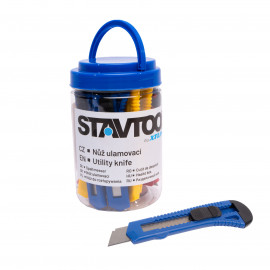 Sada ulamovacích nožů 18 mm 12 ks