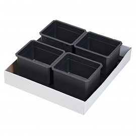 Organizér plastový sada QBRICK PROFI 5 dílů