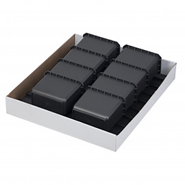 Organizér plastový sada QBRICK PROFI 9 dílů