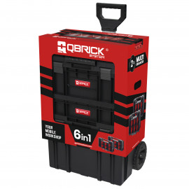 Set boxů Qbrick TWO Cart na kolech 6v1