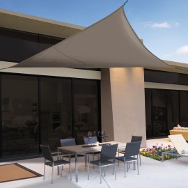 Sluneční síť Sun-net Poly 3,6x3,6x3,6m hnědá