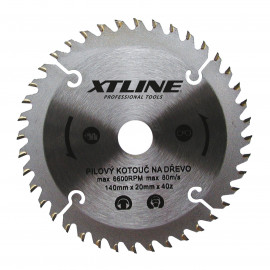 Kotouč pilový s SK pláty trapézový na dřevo 160x20mm/60 zubů