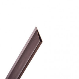 Uzavírací profil LITECANE 1,5m hnědý 20ks