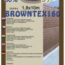 Síť stínící Browntex 1,8x10m hnědá