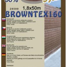Síť stínící Browntex 1,8x50m hnědá