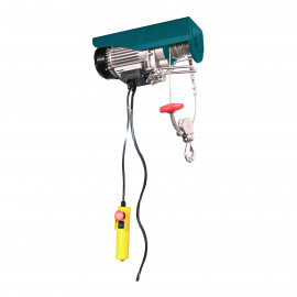 Elektrický lanový zvedák 1000W 300/600kg,lano 12/6m