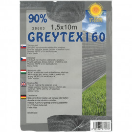 Síť stínící Greytex 1,8x10m šedá
