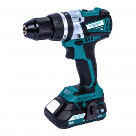 Aku vrtačka s příklepem bezuhlíkový 18V BRUSHLESS s baterií 2,0Ah