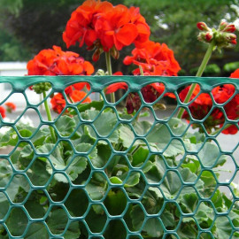 Pletivo drůbeží plastové šedé 1x50m