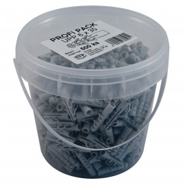 Hmoždinky profi pack UNI 5x25 1000ks
