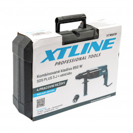 XTLINE Kombinované kladivo 850 W SDS PLUS 3 J + sklíčidlo