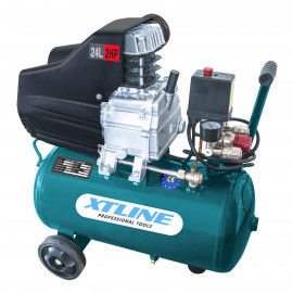 XTLINE Kompresor olejový 1500 W, 24 l