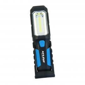 Svítilna montážní LED COB + 1 x LED 1W