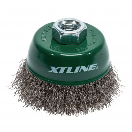 Kartáč hrnkový, vlnitý 100 mm/M14 (NEREZ)