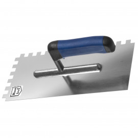 Hladítko 270x127mm zub.12 nerez - softgrip