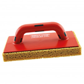 Hladítko plastové s vymívací houbou 280x130x30mm
