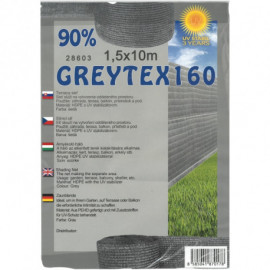 Síť stínící Greytex 2x50m šedá