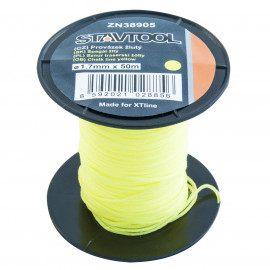 Špagát 50m 1,7mm žlutý