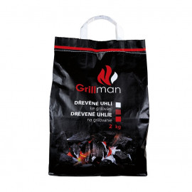 GRILLMAN Dřevěné uhlí 2 kg