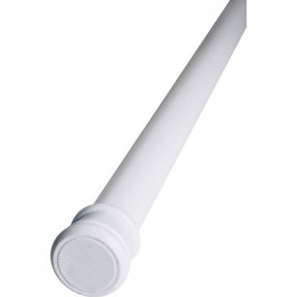 Tyč koupelnová (80-130cm) Bílá Ø 23/26