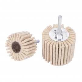 ABRASIVES Kotouč lamelový filcový na stopce | 40x20x6 mm