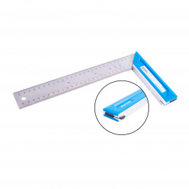 Úhelník kovový s výsuvným dorazem | 300 mm