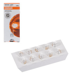 Autožárovka 12V 5W W2,1x9,5d 2825
