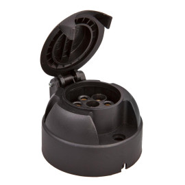 Zásuvka na přívěsný vozík PVC 7 pin