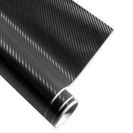 Autofólie se vzduchovými kanálky 1,52x1m černá CARBON 