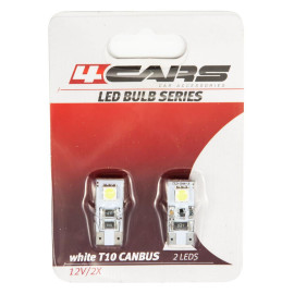Autožárovka 2LED 12V CANBUS 5050SMD T1