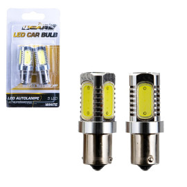Autožárovka BA15S 5*1,5W HP Bílá LED HQ sada