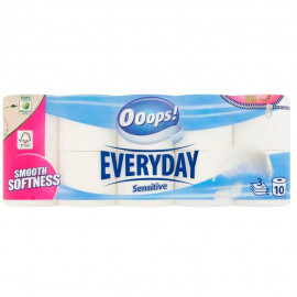 Ooops! Everyday Sensitive 10 rolek třívrstvý