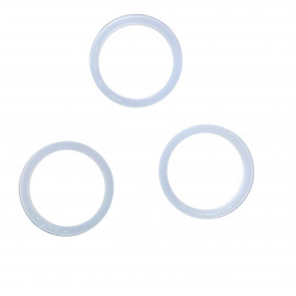 Kroužek záclonový bílý PVC 500ks