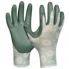 Rukavice Gardeluxe DAISY velikost 7 zelené