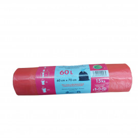 Sáčky do koše zatahovací 15ks 60l ECO