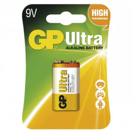 Baterie alkalická GP Super 9V LR6