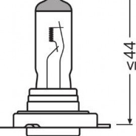 Autožárovka 55W PX26d H7 OSRAM
