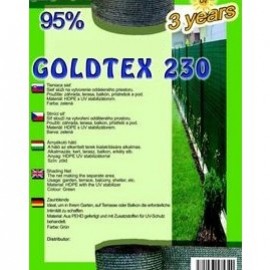 Síť stínící Goldtex 1,5x50m zelená