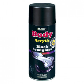 Barva ve spreji Černá polomatná 400ml 